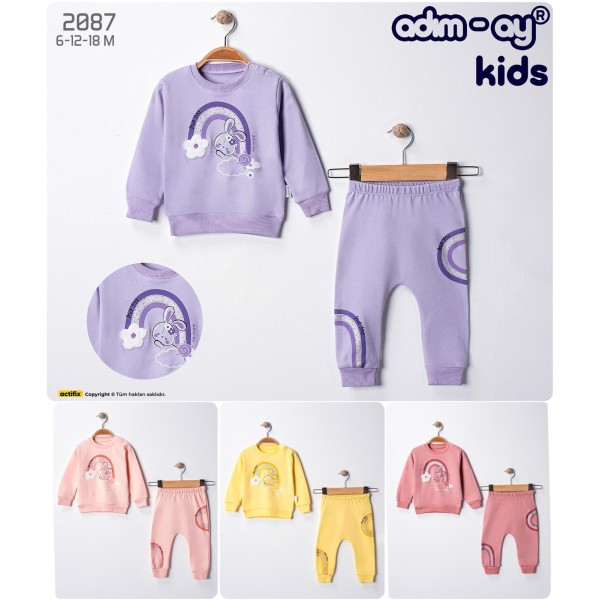 ADIMAY 2087 GÖKKUŞAĞI TAVŞAN KIZ PENYE TAKIM