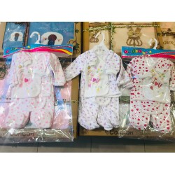 AYDIN BEBE 1403 DESENLİ 5Lİ ZIBIN TAKIM