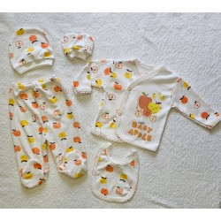 AYDIN BEBE 1408 DESENLİ 5Lİ ZIBIN TAKIM