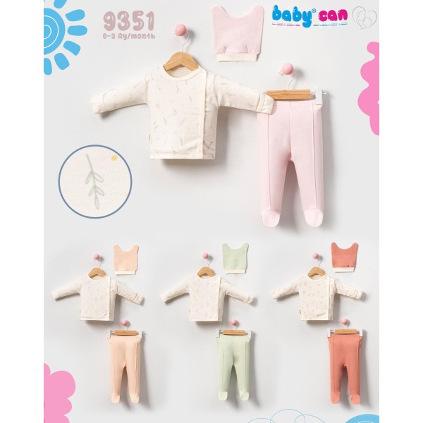 BABYCAN 9351 ÇIÇEKLI KIZ ZIBIN TKM