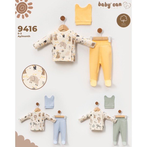 BABYCAN 9416 HAYVANLAR BASKI ZIBIN