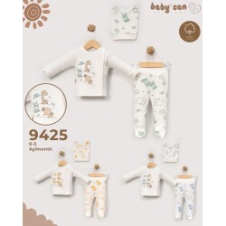 BABYCAN 9425 ZÜRAFA FIL NAKIŞ ZIBIN