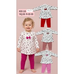 BABYHEY 118 ÇİÇEKLİ KIZ TAKIMI