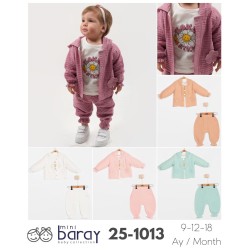 BARAY 1013 MÜSLIN HIRKALI ÜÇLÜ TK 9-12-18 AY