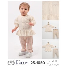 BARAY 1050 PIT PIT GÖMLEK KIZ TAKIM 9-12-18 AY