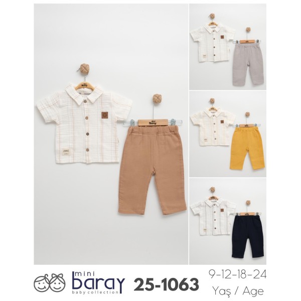 BARAY 1063 MÜSLIN ERKEK TAKIM