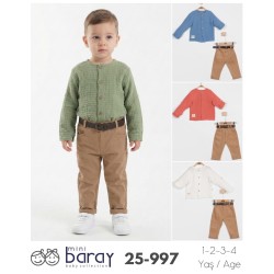 BARAY 997 GABARDIN GÖMLEK TK 1-2-3-4 YAŞ