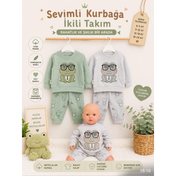 BAYBAYLIFE 4229 KURBAĞALI IKILI TK