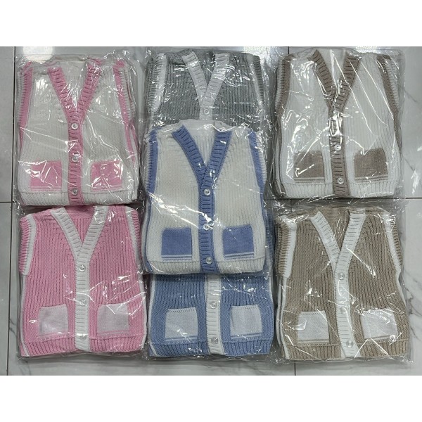 BEBE YELEK TRIKO CEPLI