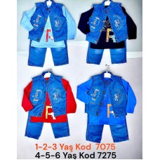 BEBISE 7075 KOT ÜÇLÜ TKM 1-2-3 YAŞ