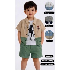 BEBOYS 26114 1-3 YAŞ FLAM ÜÇLÜ ŞORTLU TKM