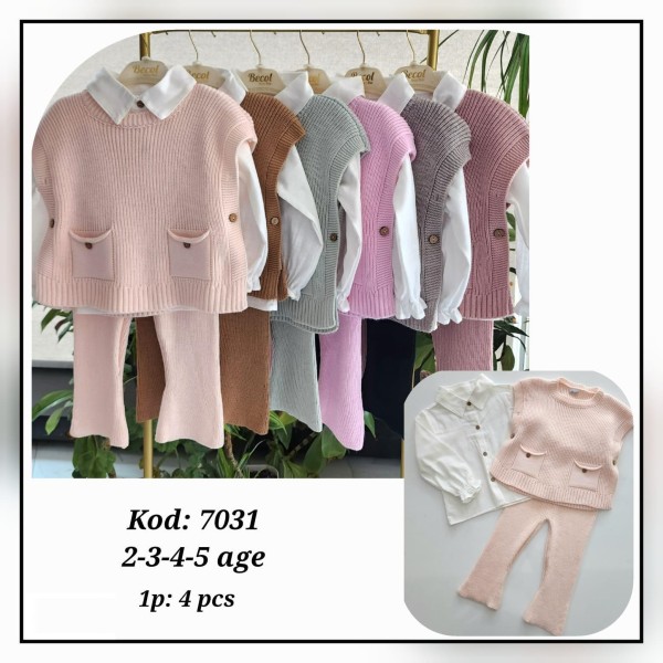 BECOOL 7031 TRIKO ÜÇLÜ TAKIM