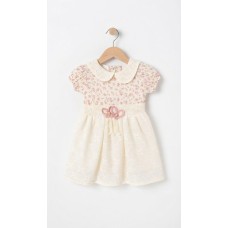 CANKUŞ 048 YAKALI ELBISE KISA KOL