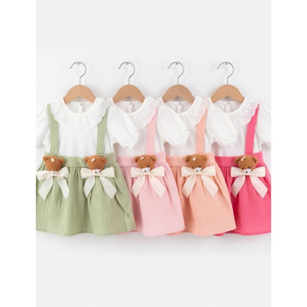 CANKUŞ 0560 AYICIKLI MÜSLİN UK ELBISE