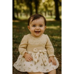 CANKUŞ 057 DANTEL YAKA MÜSLİN UK ELBISE