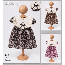 CANKUŞ 0541 LEOPAR ELBISE