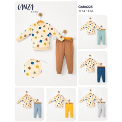 CANZA 225 GÜLEN YÜZ BASKILI TKM