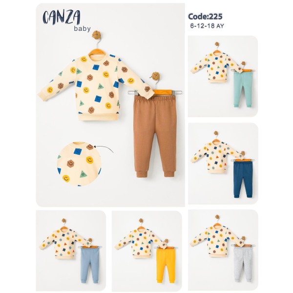 CANZA 225 GÜLEN YÜZ BASKILI TKM