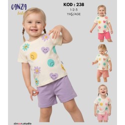CANZA 238 YAZLIK ŞORTLU KIZ TK