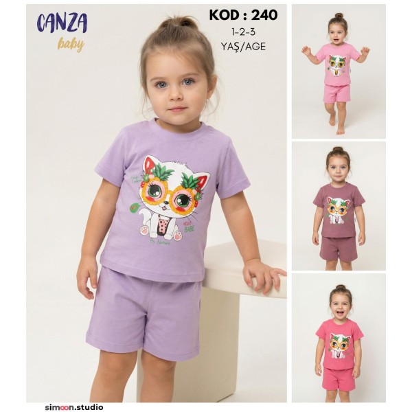 CANZA 240 HEY KEDI BASKILI KIZ TAKIM