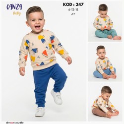 CANZA 247 ÜÇGEN BASKILI TK