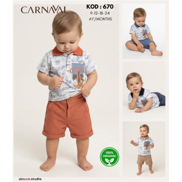 CARNAVAL 670 CEPLI YAKALI ERKEK TKM