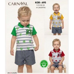 CARNAVAL 695 YILDIZLI YAKALI ERKEK TK