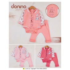 DONINO 13955 TAVŞAN HIRKA 3LÜ PENYE TAKIM