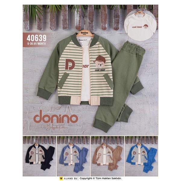 DONINO 40639 COOL HIRKA 3LÜ TAKIM 9-36 AY