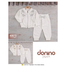 DONINO 40673 ÇICEKLI 2LI TAKIM 6-24 AY