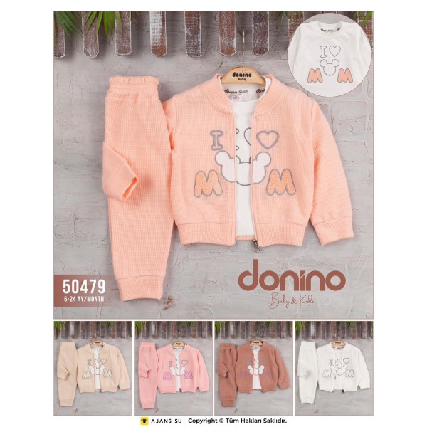 DONINO 40679 MAM SÜZENE HIRKA 3LÜ TAKIM 6-24 AY