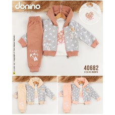 DONINO 40682 MY HEART HIRKA KIZ 3LÜ TAKIM

