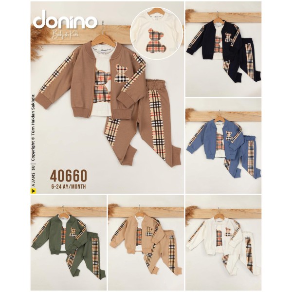 DONINO 40697 EKOSE AYI HIRKA 3LÜ ERKEK TAKIM