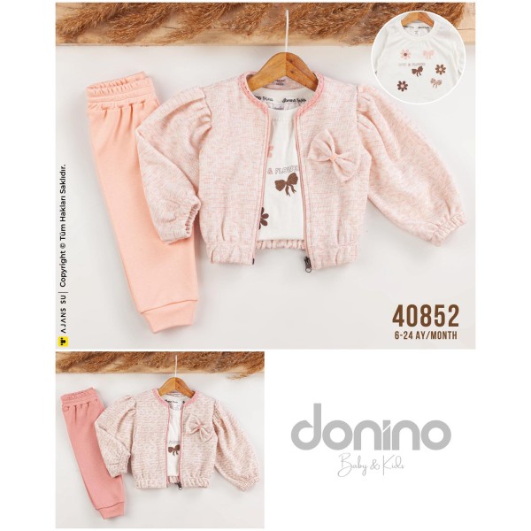 DONINO 40852 JAKARLI HIRKA 3LÜ KIZ TAKIM
