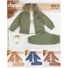 DONINO 40870 BISIKLET TRIKO HIRKA 3LÜ TAKIM
