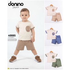 DONINO 40885 TEDY BEAR ERKEK TAKIM YAZ 6-24 AY