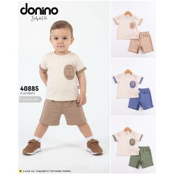 DONINO 40885 TEDY BEAR ERKEK TAKIM YAZ 6-24 AY