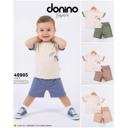 DONINO 40905 BEAR NAKIŞLI TKM 6-24 AY ERKEK YAZ