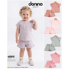 DONINO 40912 GAP NAKIŞ 2LI TAKIM KIZ YAZ
