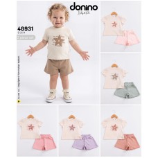 DONINO 40931 YOU AN FLOWER 2LI KIZ TAKIM YAZ