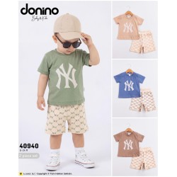 DONINO 40940 DONINO NY BASKILI 2 LI TK 6-24 AY ERKEK YAZ