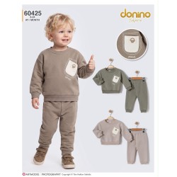 DONINO 60425 UNIQUE CEPLI ERKEK ÜÇIP TAKIM