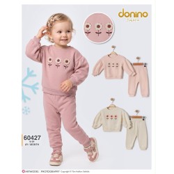 DONINO 60427 3 ÇIÇEK KIZ ÜÇIP TAKIM