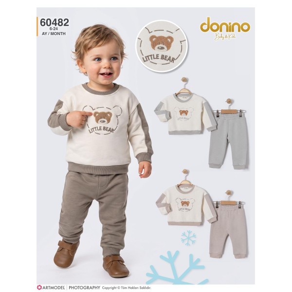 DONINO 60482 LITTLE BEAR ERKEK 3IP TK