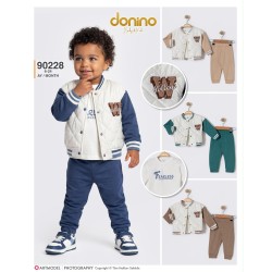 DONINO 90228 W COLLEGE KAPITONE MONT 3LÜ ERKEK TAKIM