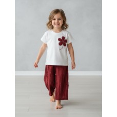 DÜNDAR 716 TAŞ BASKI PAPATYA 2LI KIZ TAKIM