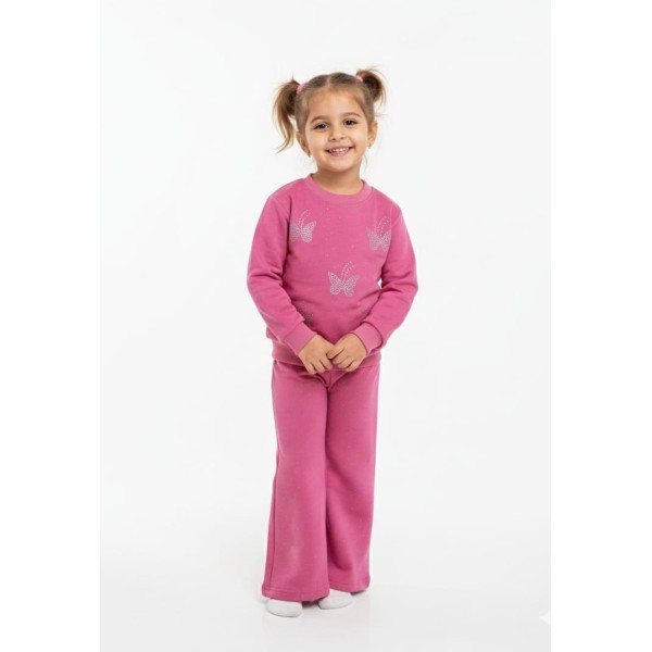 DÜNDAR 735 TAŞLI KELEBEK KIZ TAKIM