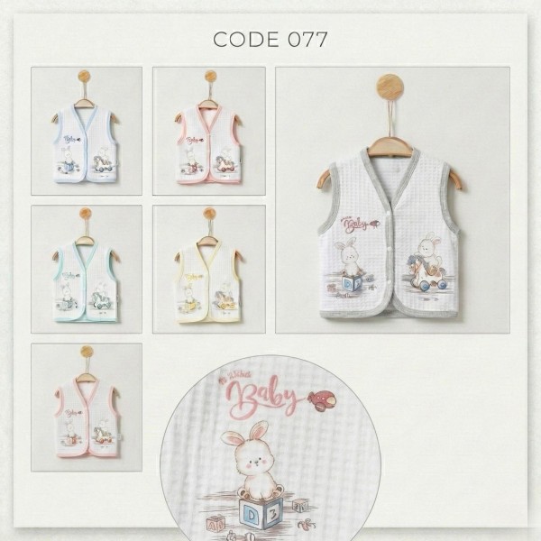 ELBEBEK 077 KAPITONE BABY YELEK 070 071 078 084 086 703