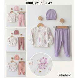 ELBEBEK 221 ELDIVENLI ŞAPKALI TK