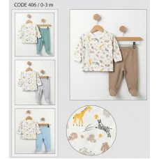 ELBEBEK 406 PATIKLI PIJAMA TK